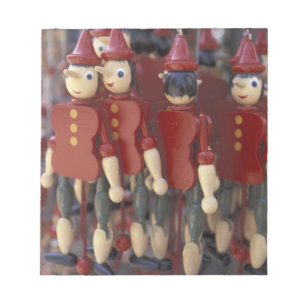 Europa, Italië, Toscane, Collodi Notitieblok