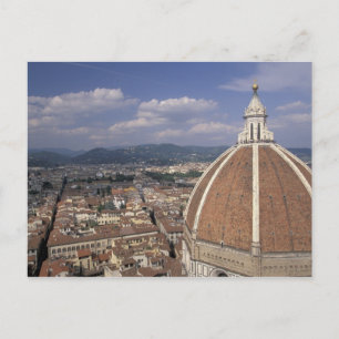 Europa, Italië, Toscane, Florence. Piazza del Briefkaart