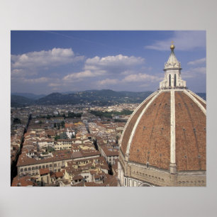 Europa, Italië, Toscane, Florence. Piazza del Poster