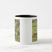 Europa, Italië, Toscane, Monticchiello. Curvy Mok (Midden)