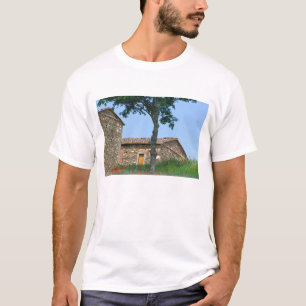 Europa, Italië, Toscane, verlaten villa in T-shirt