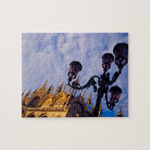 Europa, Italië, Venetië. Byzantijnse Basiliek en Legpuzzel
