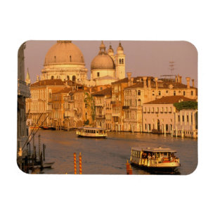 Europa, Italië, Veneto, Venetië. Zonsondergang zic Magneet