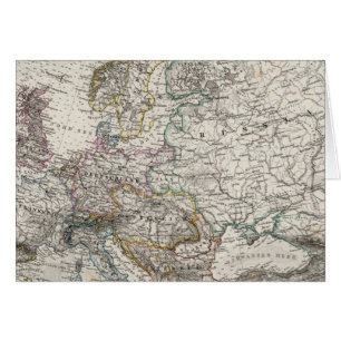 Europa-kaart van Stieler