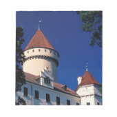 Europa, Konopiste Castle, Tsjechië, standbeeld Notitieblok (Voorkant)