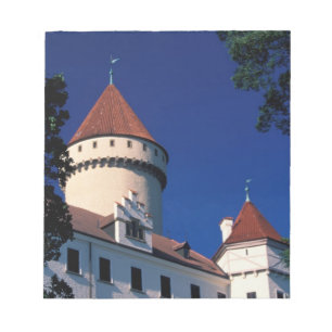 Europa, Konopiste Castle, Tsjechië, standbeeld Notitieblok