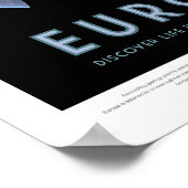 Europa | NASA Visies van de Toekomst Poster (Hoek)