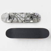 Europa, Nederland, Amsterdam. A Skateboard (Horizontaal)