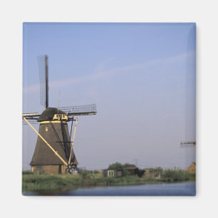 Europa, Nederland, Zuid Holland, Kinderdijk. Magneet