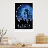 Europa, ontdek het leven onder het ijs poster (Keuken)
