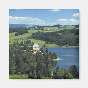 Europa, Oostenrijk, Fuschl. Schloss Fuschl Kasteel Magneet