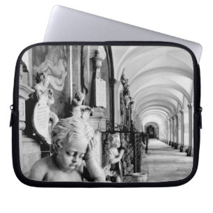 Europa, Oostenrijk, Salzburg. Cherubijn en monumen Laptop Sleeve