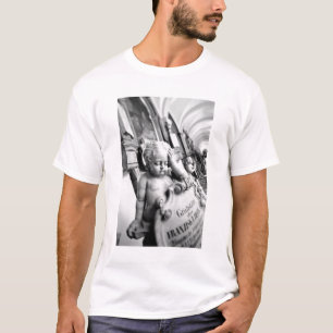 Europa, Oostenrijk, Salzburg. Cherubijn en monumen T-shirt