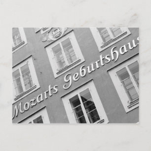 Europa, Oostenrijk, Salzburg. Geboorteplaats van M Briefkaart