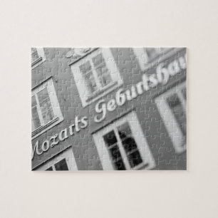Europa, Oostenrijk, Salzburg. Mozart's geboortepla Legpuzzel
