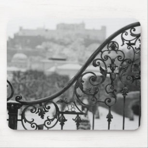 Europa, Oostenrijk, Salzburg. Uitzicht van de Oude Muismat