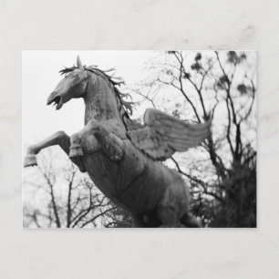 Europa, Oostenrijk, Salzburg. Winged paardenstandb Briefkaart