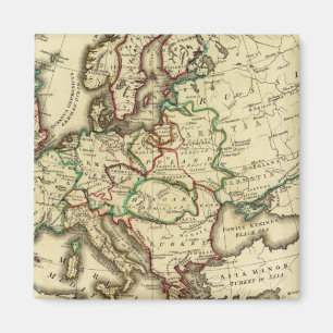Europa, oud, modern magneet