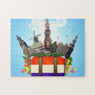 Europa Reizen Legpuzzel