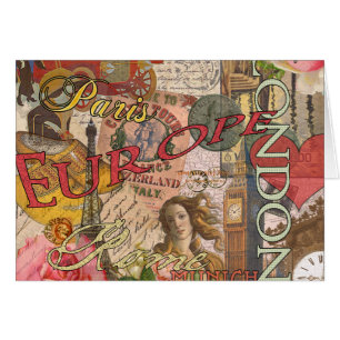 Europa Reizen Vintage Europees Parijs Frankrijk Ku