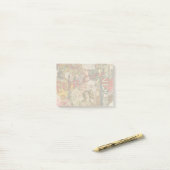 Europa Reizen Vintage Europees Parijs Frankrijk Ku Post-it® Notes (Op bureau)