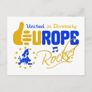 Europa Rocks! briefkaart