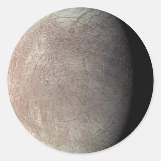 Europa Ronde Sticker (Voorkant)