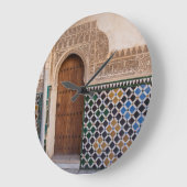 Europa, Spanje, Andalusië, Granada, Alhambra Grote Klok (Hoek)