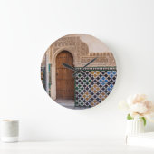 Europa, Spanje, Andalusië, Granada, Alhambra Grote Klok (Huis)