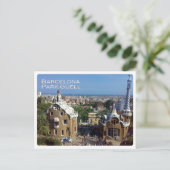 Europa - Spanje - Barcelona - Park Güell - Briefkaart (Staand voorkant)