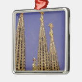 Europa, Spanje, Barcelona Sagrada Familia Metalen Ornament (Links)