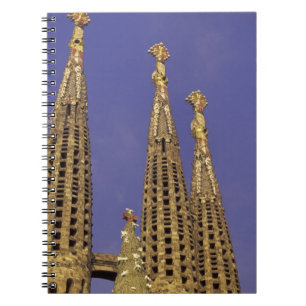 Europa, Spanje, Barcelona Sagrada Familia Notitieboek