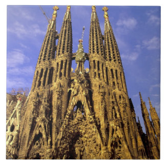 Europa, Spanje, Barcelona, Sagrada Familia Tegeltje