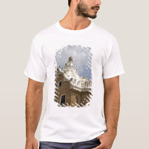 Europa, Spanje, Catalonië, Barcelona. Park Guell T-shirt