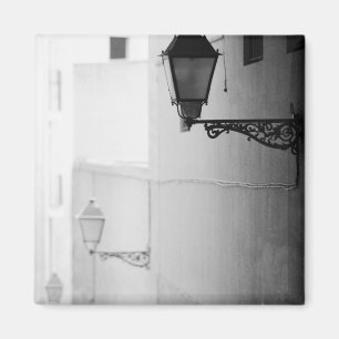 Europa, Spanje, Mallorca. Straatverlichting, Palma Magneet