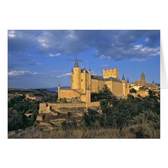 Europa, Spanje, Segovia. De Alcazar, een wereld (Voorkant Horizontaal)