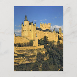 Europa, Spanje, Segovia. De oplegging van Alcazar, Briefkaart