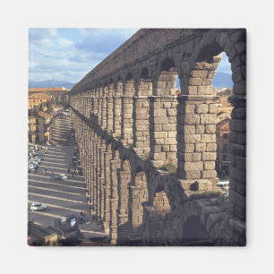 Europa, Spanje, Segovia. Late lichtkasten schaduwe Magneet