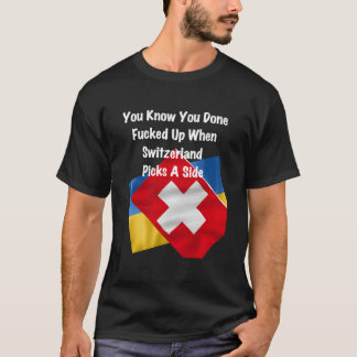 Europa steunt Oekraïne Anti Russisch Ik steun Ukr T-shirt