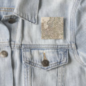 Europa Vierkante Button 5,1 Cm (In situ)