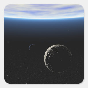 Europa Vierkante Sticker