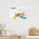 Europa Volgens Bayezid II Poster (Keuken)