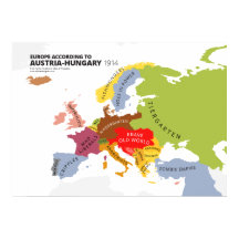 Europa Volgens Oostenrijk-Hongarije