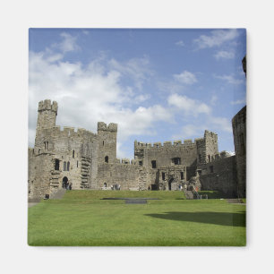 Europa, Wales, Caernarfon. Caernarfon Castle, Magneet