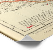 Europa, Wit-Rusland, Oekraïne Poster (Hoek)