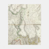 Europa - Zuidoost Fleece Deken (Voorkant)