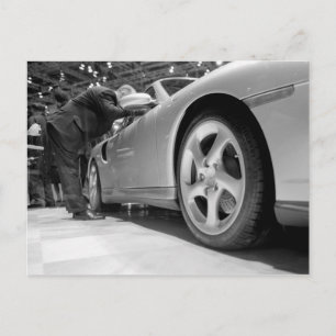 Europa, Zwitserland, Genève. Autosalon van Genève; Briefkaart