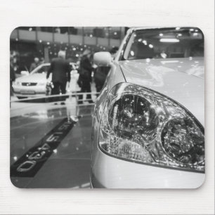 Europa, Zwitserland, Genève. Autosalon van Genève; Muismat