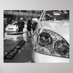 Europa, Zwitserland, Genève. Autosalon van Genève; Poster