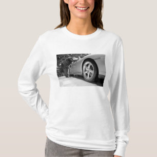 Europa, Zwitserland, Genève. Autosalon van Genève; T-shirt